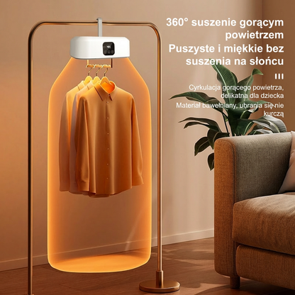 DryBox Pro - Przenośna Suszarka do Ubrań