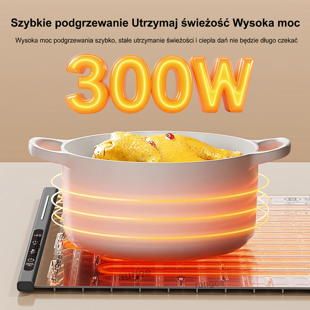 Składana Taca Grzewcza na Jedzenie