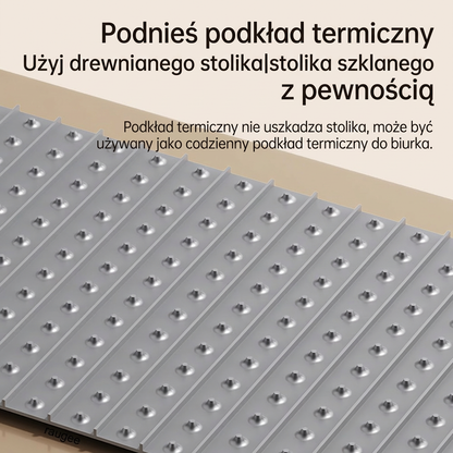 Składana Taca Grzewcza na Jedzenie