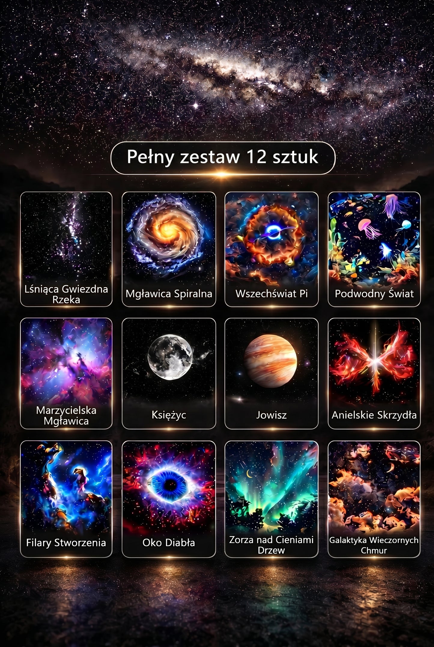AstroLight Projektor Gwiazd