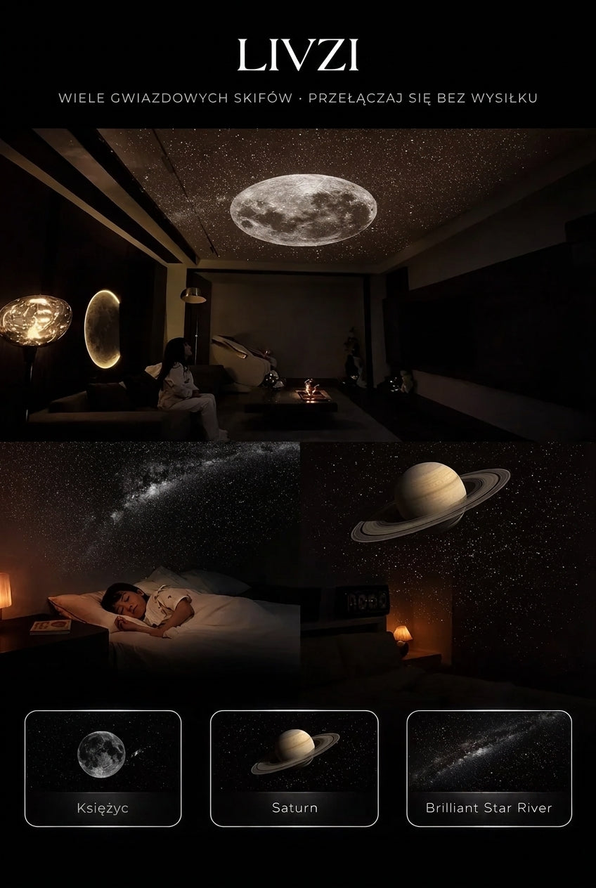 AstroLight Projektor Gwiazd