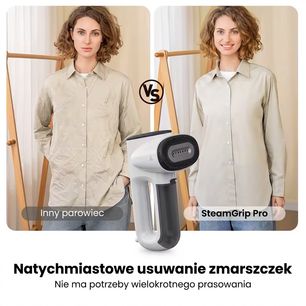SteamGrip Pro – Parownica 2w1