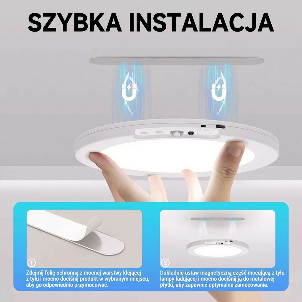Lampa LED Luxora - z czujnikiem ruchu