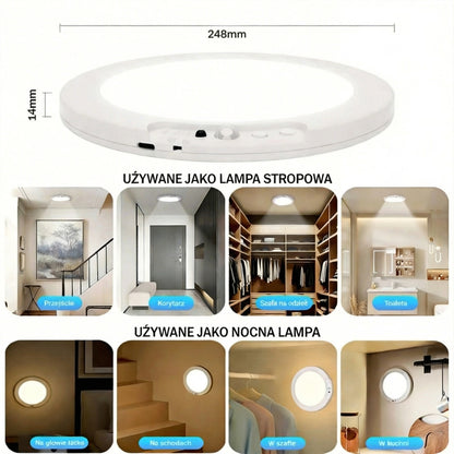 Lampa LED Luxora - z czujnikiem ruchu