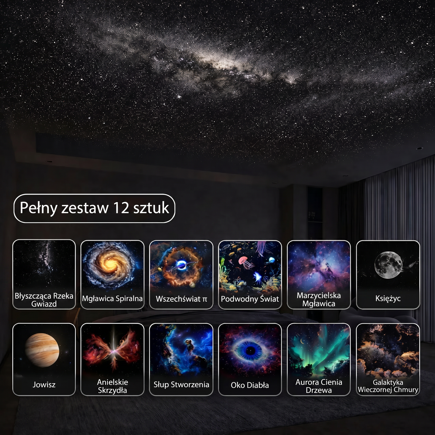 AstroLight Projektor Gwiazd