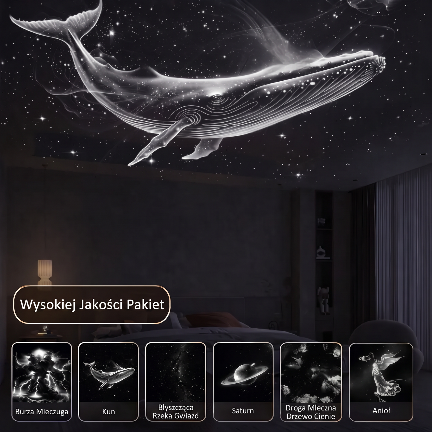 AstroLight Projektor Gwiazd