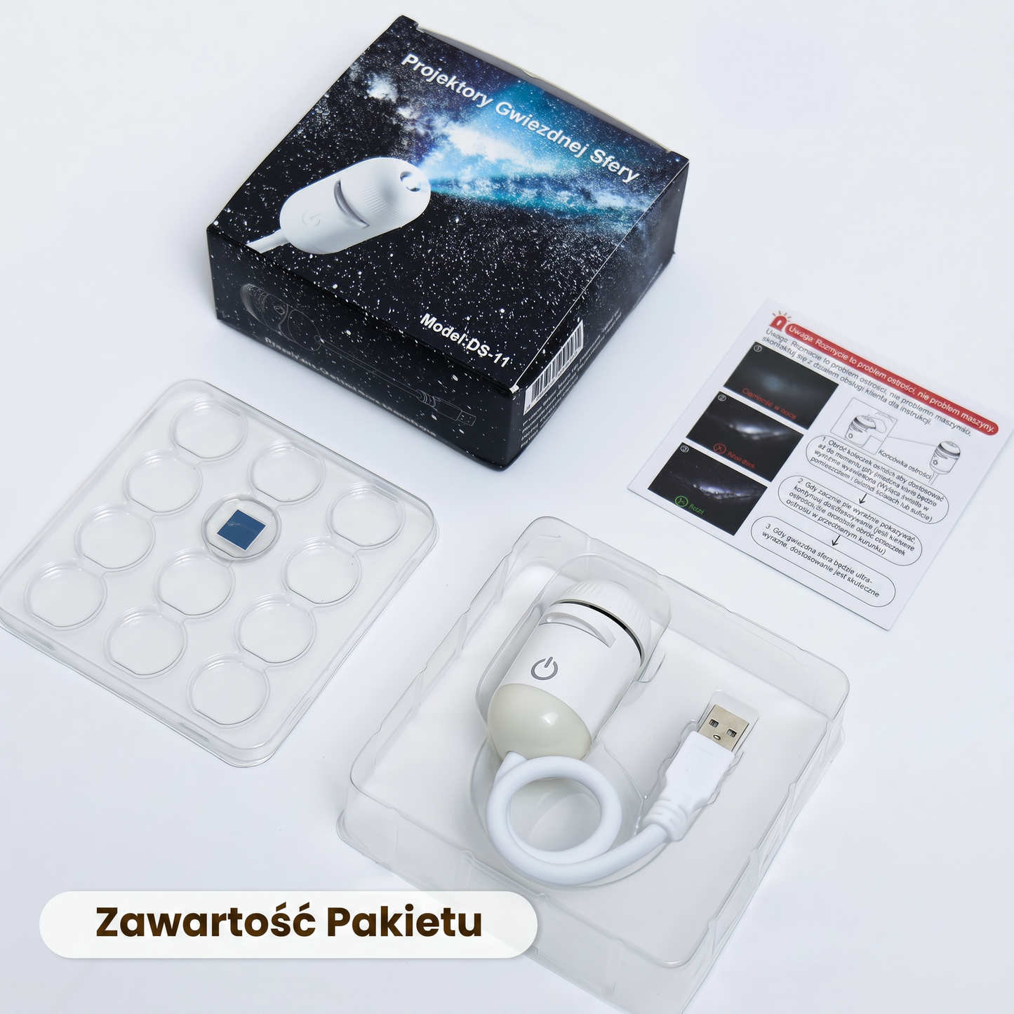 AstroLight Projektor Gwiazd